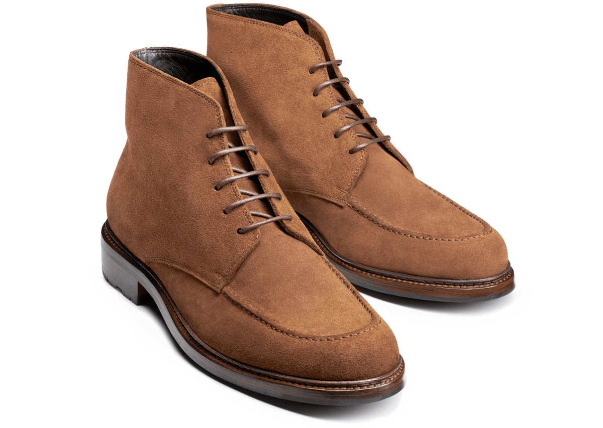 tan suede