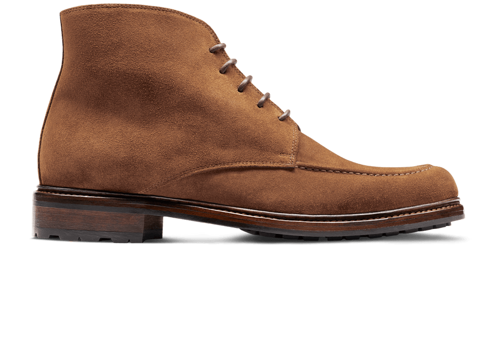 tan suede