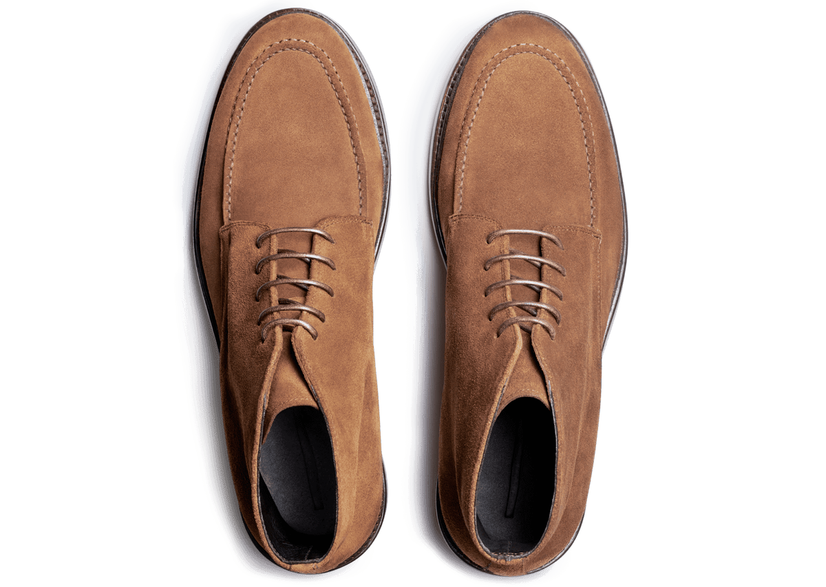 tan suede