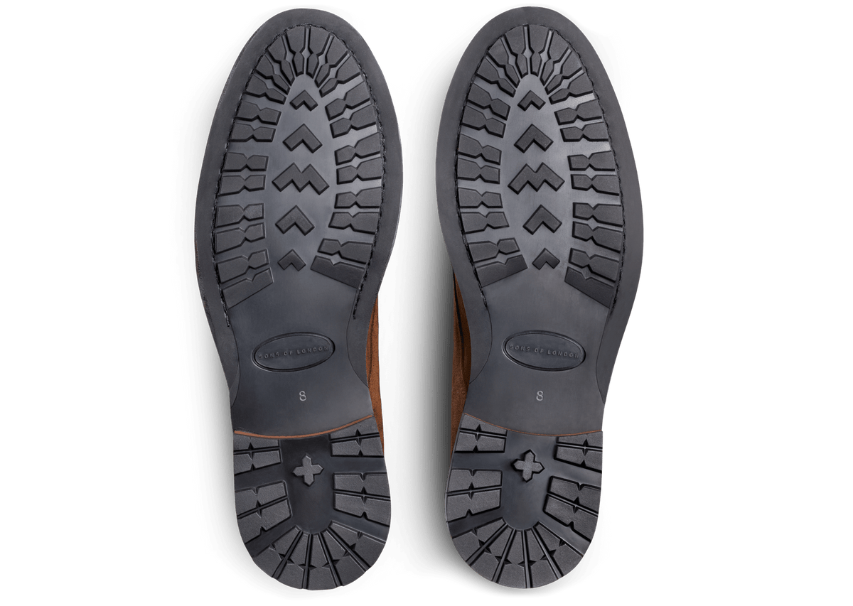 tan suede